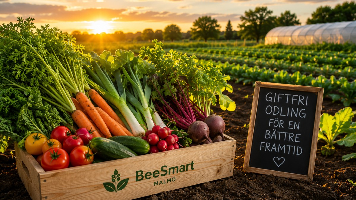 Förebygg skadedjur utan kemiska bekämpningsmedel för giftfri odling i Malmö