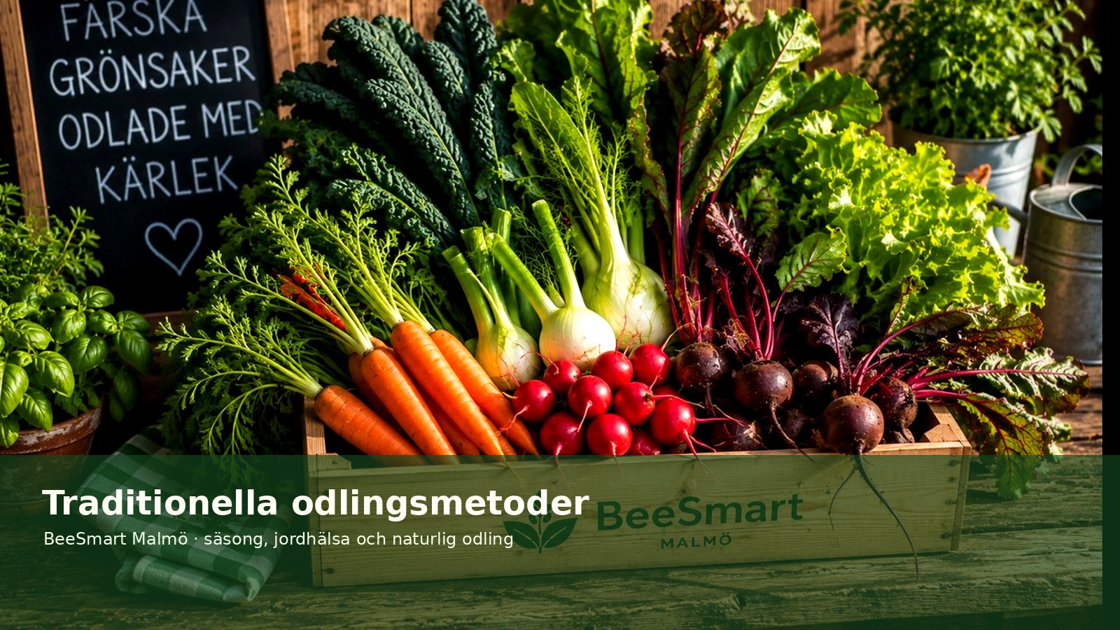 Täckodling i Malmö för giftfri odling i Malmö